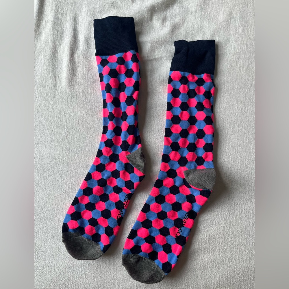 Express socks. Fun pattern!